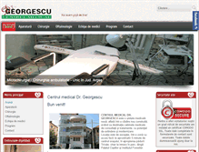 Tablet Screenshot of doctorgeorgescu.ro